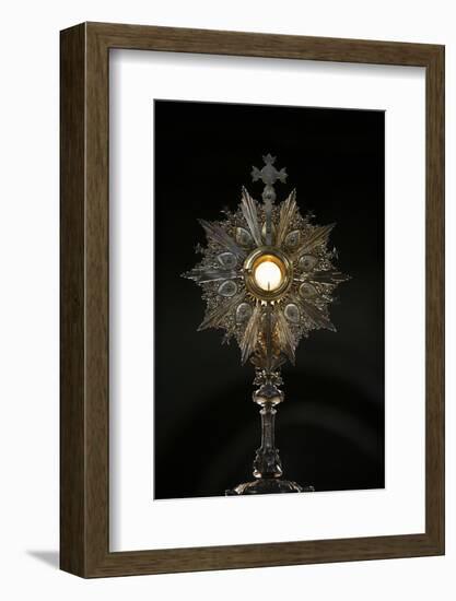 Eucharist adoration, Ars-sur-Formans, Ain, France-Godong-Framed Photographic Print