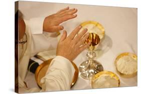Eucharist celebration, France-Godong-Stretched Canvas