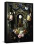 Eucharist in Garland of Flowers (Die Eucharistie Im Blumenkranz)-null-Framed Stretched Canvas