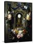 Eucharist in Garland of Flowers (Die Eucharistie Im Blumenkranz)-null-Stretched Canvas