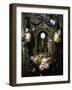 Eucharist in Garland of Flowers (Die Eucharistie Im Blumenkranz)-null-Framed Giclee Print