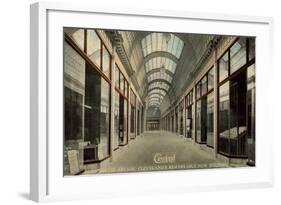 Euclid Arcade, Cleveland-null-Framed Art Print