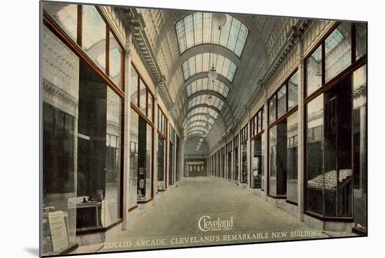 Euclid Arcade, Cleveland-null-Mounted Art Print