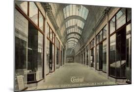 Euclid Arcade, Cleveland-null-Mounted Art Print