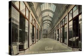 Euclid Arcade, Cleveland-null-Stretched Canvas