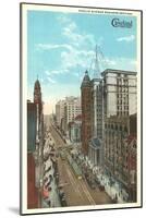 Euclid Avenue, Cleveland, Ohio-null-Mounted Art Print