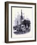 Euclid Avenue in Cleveland United States of America-null-Framed Giclee Print