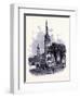 Euclid Avenue in Cleveland United States of America-null-Framed Giclee Print