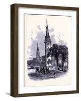Euclid Avenue in Cleveland United States of America-null-Framed Giclee Print