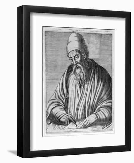 Euclid Mathematician of Alexandria-Andre Thevet-Framed Art Print