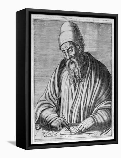 Euclid Mathematician of Alexandria-Andre Thevet-Framed Stretched Canvas