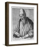 Euclid Mathematician of Alexandria-Andre Thevet-Framed Art Print