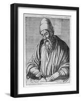 Euclid Mathematician of Alexandria-Andre Thevet-Framed Art Print