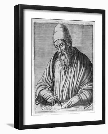 Euclid Mathematician of Alexandria-Andre Thevet-Framed Art Print