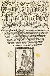 Title Page of Phaenomena-Euclid-Framed Giclee Print