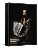 Euclid-Jusepe de Ribera-Framed Stretched Canvas