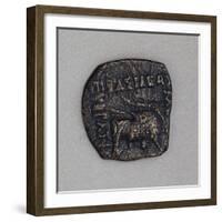 Eucratide of Bactria Hellenistic Coins BC-null-Framed Giclee Print
