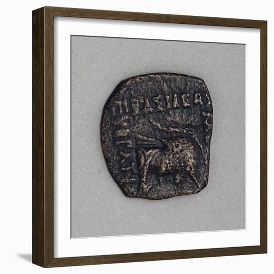 Eucratide of Bactria Hellenistic Coins BC-null-Framed Giclee Print