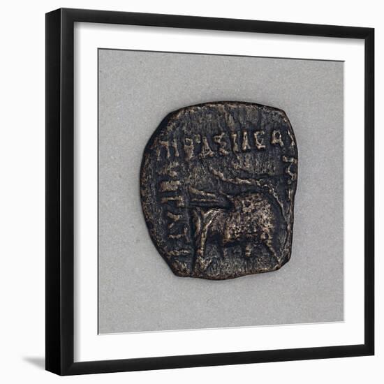 Eucratide of Bactria Hellenistic Coins BC-null-Framed Giclee Print