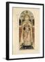 Eudoxia of Moscow (Study for Frescos in the St Vladimir's Cathedral of Kie), 1884-1889-Viktor Mikhaylovich Vasnetsov-Framed Giclee Print