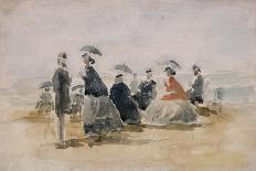 Les Crinolines, 1865-Eug?ne Boudin-Giclee Print
