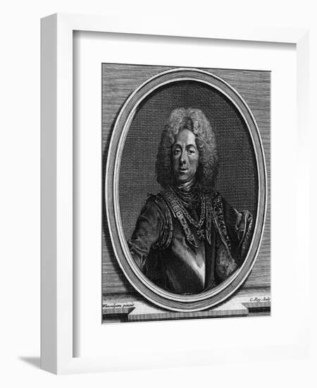 Eugen Franz of Savoy-null-Framed Art Print