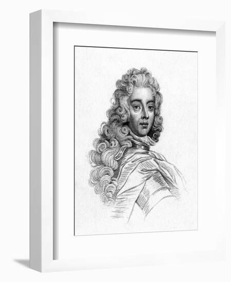 Eugen Franz of Savoy-null-Framed Art Print