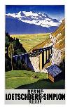 Berne-Loetschberg-Simplon-Eugen Henziross-Art Print