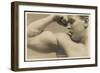 Eugen Sandow American Exponent of Physical Fitness Showing off His Arm Muscles-null-Framed Art Print