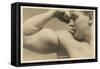 Eugen Sandow American Exponent of Physical Fitness Showing off His Arm Muscles-null-Framed Stretched Canvas