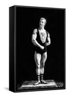 Eugen Sandow, Father of Modern Bodybuilding-Science Source-Framed Stretched Canvas