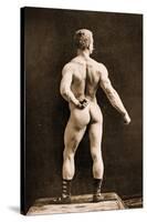 Eugen Sandow, in Classical Ancient Greco-Roman Pose, C.1893-Napoleon Sarony-Stretched Canvas