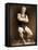 Eugen Sandow, in Classical Ancient Greco-Roman Pose, C.1893-Napoleon Sarony-Framed Stretched Canvas