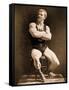 Eugen Sandow, in Classical Ancient Greco-Roman Pose, C.1893-Napoleon Sarony-Framed Stretched Canvas