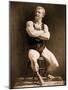 Eugen Sandow, in Classical Ancient Greco-Roman Pose, C.1893-Napoleon Sarony-Mounted Photographic Print