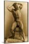 Eugen Sandow, in Classical Ancient Greco-Roman Pose, C.1893-Napoleon Sarony-Mounted Photographic Print