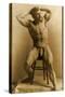 Eugen Sandow, in Classical Ancient Greco-Roman Pose, C.1893-Napoleon Sarony-Stretched Canvas