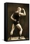 Eugen Sandow, in Classical Ancient Greco-Roman Pose, C.1893-Napoleon Sarony-Framed Stretched Canvas