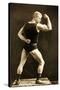 Eugen Sandow, in Classical Ancient Greco-Roman Pose, C.1893-Napoleon Sarony-Stretched Canvas