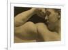 Eugen Sandow, in Classical Ancient Greco-Roman Pose, C.1894 (B/W Photo)-Napoleon Sarony-Framed Giclee Print