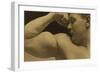 Eugen Sandow, in Classical Ancient Greco-Roman Pose, C.1894 (B/W Photo)-Napoleon Sarony-Framed Giclee Print