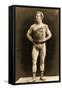 Eugen Sandow, in Classical Ancient Greco-Roman Pose, C.1897-null-Framed Stretched Canvas