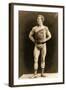 Eugen Sandow, in Classical Ancient Greco-Roman Pose, C.1897-null-Framed Photographic Print