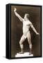 Eugen Sandow, in Classical Ancient Greco-Roman Pose, C.1897-null-Framed Stretched Canvas