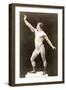 Eugen Sandow, in Classical Ancient Greco-Roman Pose, C.1897-null-Framed Photographic Print