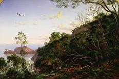 Pulpit Rock near Melbourne, Victoria-Eugen von Guerard-Stretched Canvas