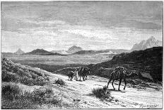 View from the Tellat Pass, Tunisia, C1890-Eugene-Alexis Giradet-Giclee Print