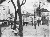 Place Du Tertre, Montmartre, Paris, c.1900-20-Eugene Atget-Photographic Print