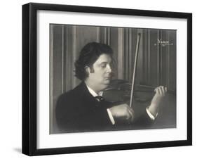 Eugene-Auguste Ysaye Belgian Violinist Conductor and Composer-null-Framed Photographic Print