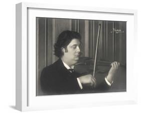 Eugene-Auguste Ysaye Belgian Violinist Conductor and Composer-null-Framed Photographic Print